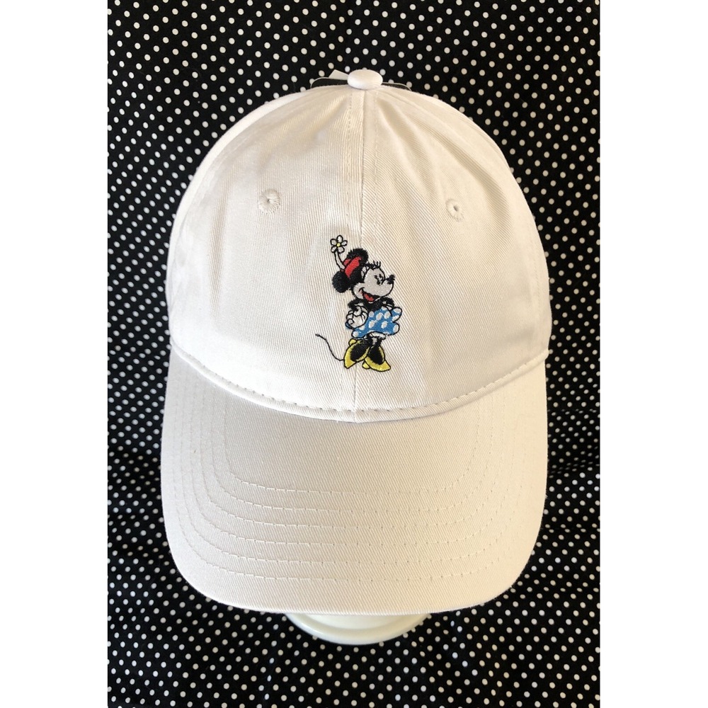 Concept One Disney Minnie Mouse Baseball Hat, Washed Twill Cotton Adjustable ...